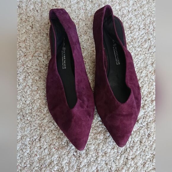 Kennel & Schmenger burgundy Slingback flats size 6.5 - Picture 3 of 11